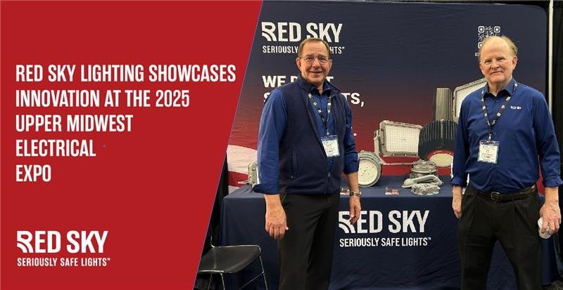 Red Sky Lighting Showcases Innovation at the 2025 Upper Midwest Electrical Expo