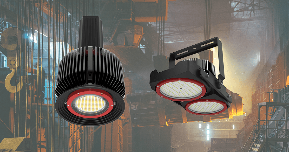 Red Sky Lighting's High Temperature Lighting Solutions for Steel Mills